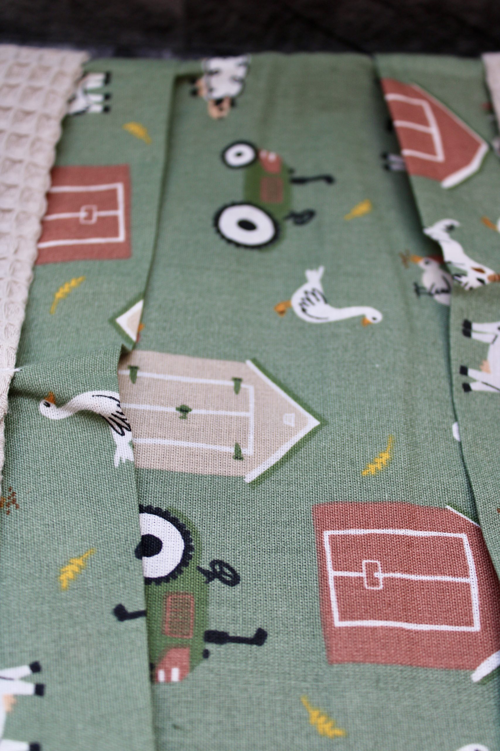 Handgemachte Wickel-/Windeltasche – Bild 14