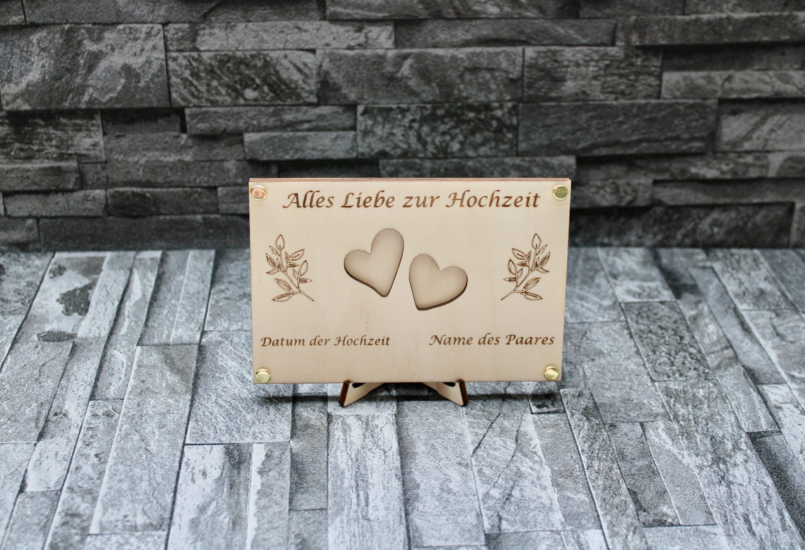 Glückwunsch zur Hochzeit